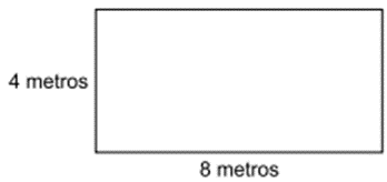 Questão de VUNESP sobre Sistemas de Medidas e Áreas