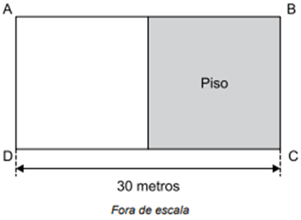 Questão de VUNESP sobre Sistemas de Medidas e Áreas