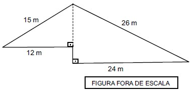 Questão de VUNESP sobre Teorema de Pitágoras