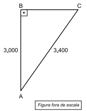Questão de VUNESP sobre Teorema de Pitágoras