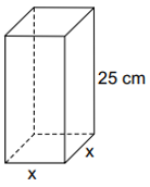 Questão de VUNESP sobre Volumes