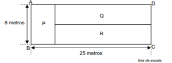 Questão de VUNESP sobre Áreas de Figuras Planas