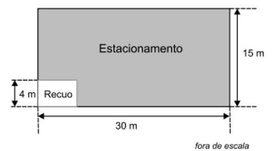 Questão de VUNESP sobre Áreas de Figuras Planas