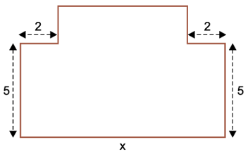 Questão de VUNESP sobre Áreas de Figuras Planas