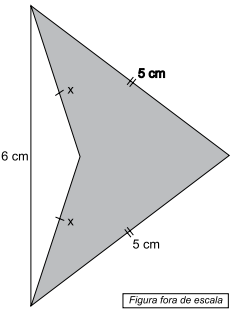 Questão de VUNESP sobre Áreas de Figuras Planas
