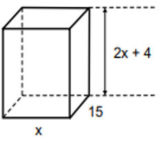 Questão de VUNESP sobre Volumes