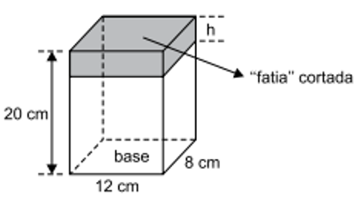 Questão de VUNESP sobre Volumes