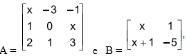 Questão de VUNESP sobre Matrizes